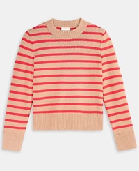 On 34th Women's Long Sleeve Crewneck Sweater, Macy's Exclusive