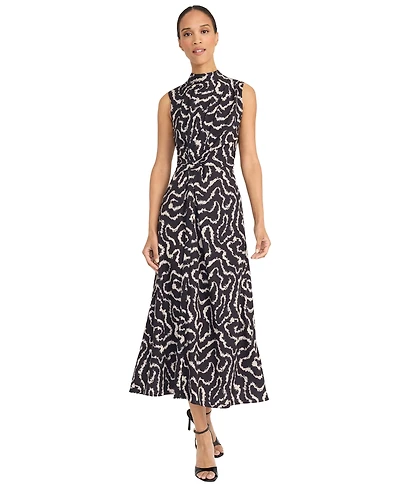 Maggy London Women's Sleeveless Midi Dress