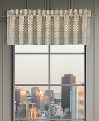J Queen New York Alaro Window Straight Valance, 21" x 88"