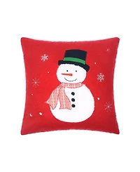 Levtex White Pine Applique Decorative Pillow, 18" x 18"