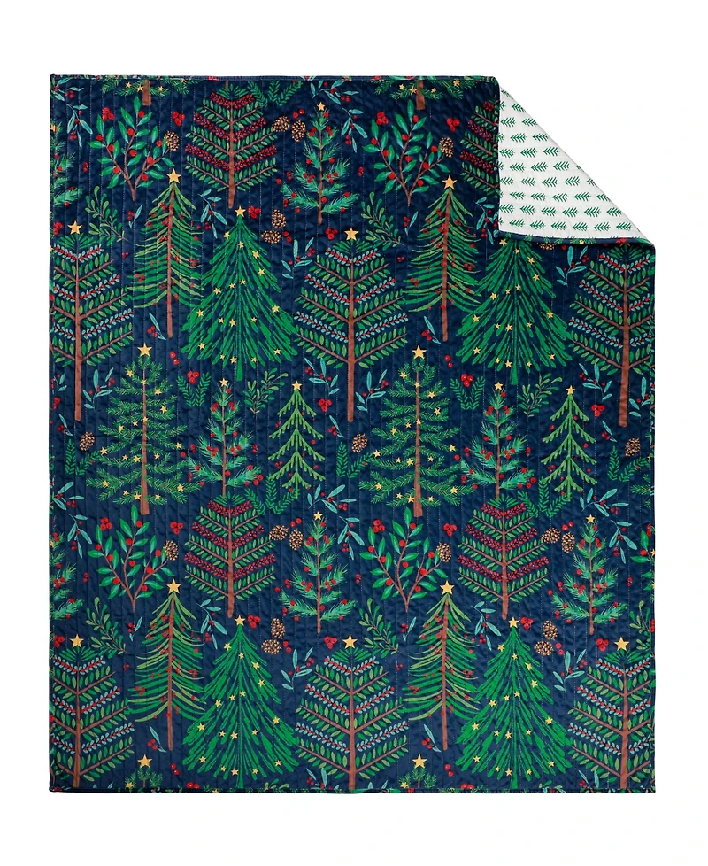 Levtex Woodsy Wonder Reversible Quilted Throw, 50" x 60"
