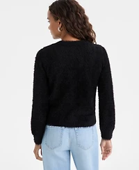 I.n.c. International Concepts Petite Rhinestone-Button Cardigan, Macy's Exclusive