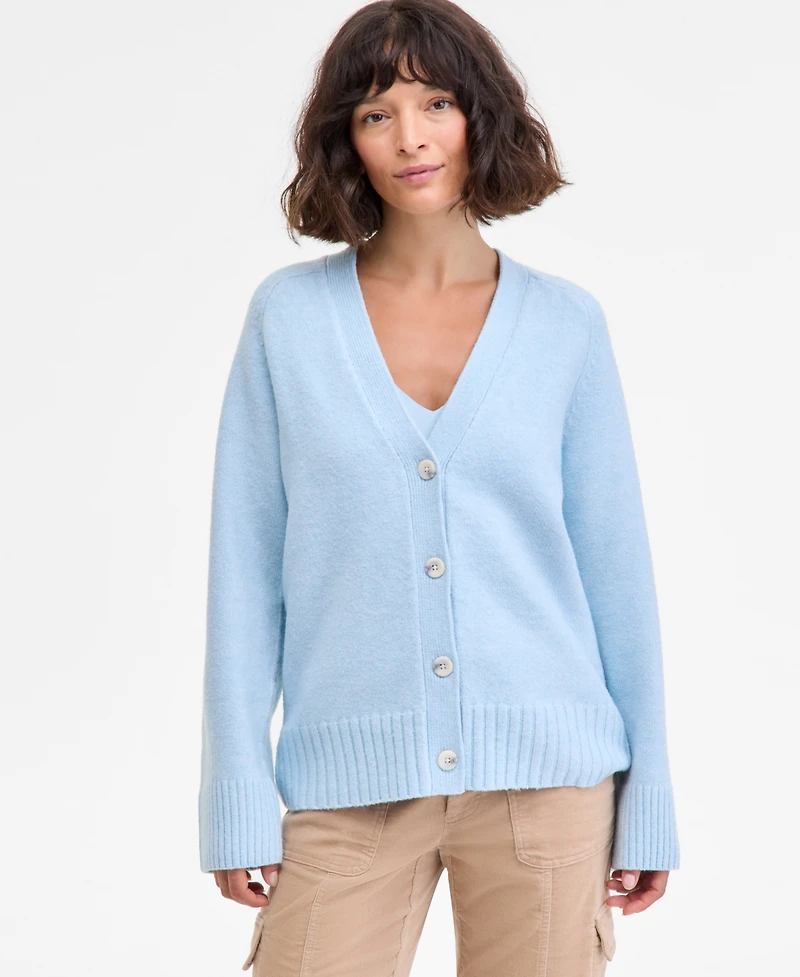 On 34th Women's V-Neck Cardigan, Macy's Exclusive