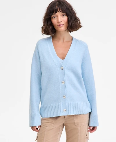 On 34th Women's V-Neck Cardigan, Macy's Exclusive