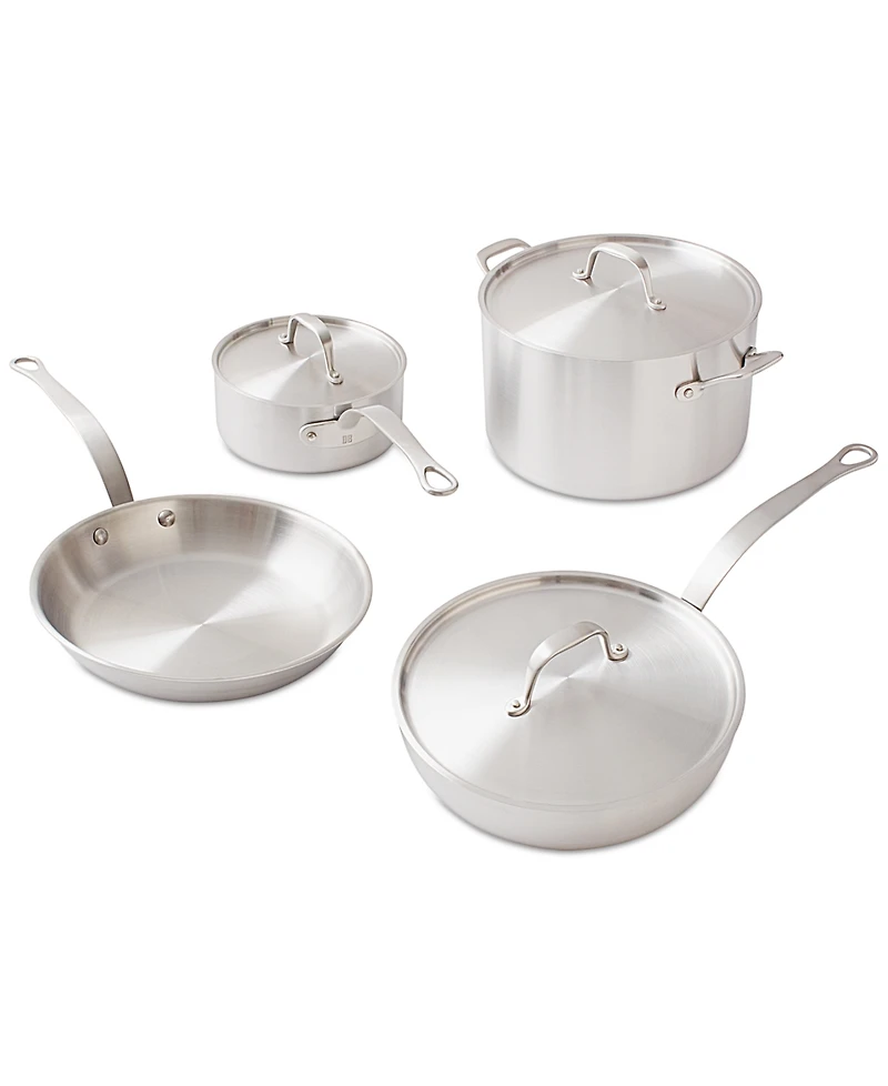 Daniel Boulud Kitchen 7-Pc. Stainless Clad Cookware Set