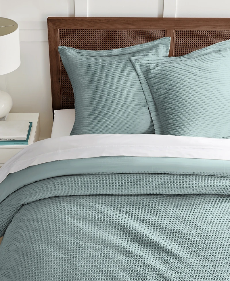 Levtex Cloud Waffle 2-Pc. Sham Set, European