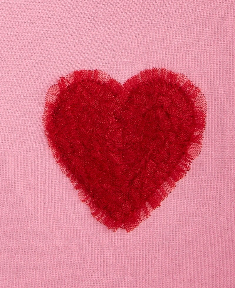 First Impressions Baby Girls Short-Sleeve Heart T-Shirt, Macy's Exclusive