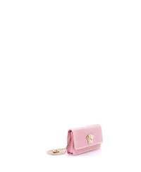 Pre-Owned Versace Palazzo Medusa Chain Crossbody Bag Crystal Embellished Leather