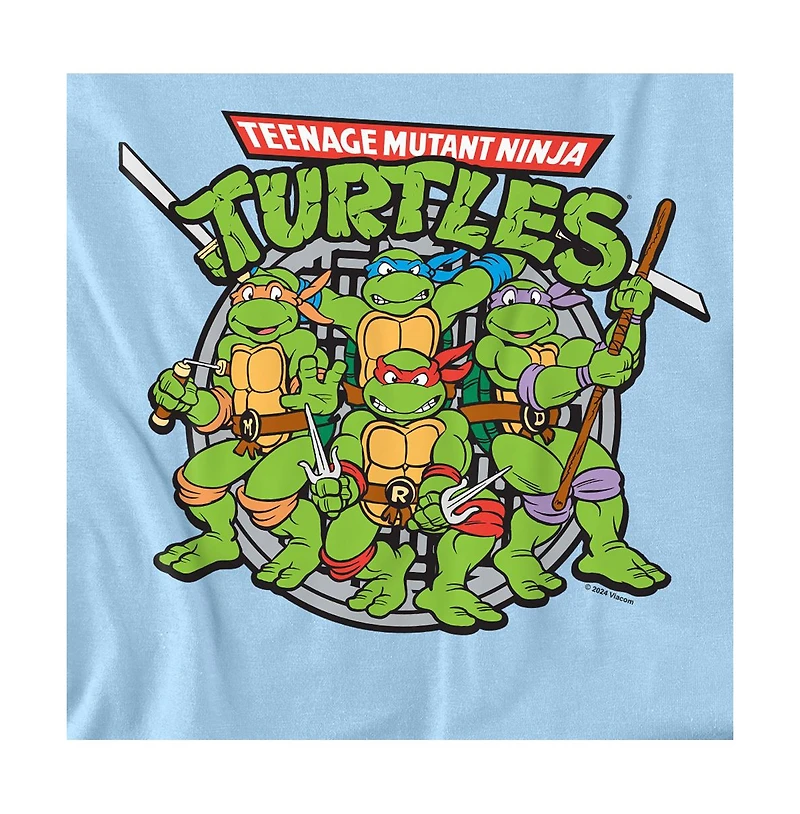 Logovision Men's Tmnt Classic Turtles T-Shirt