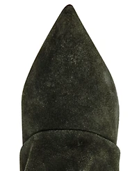 Steve Madden Women's Luca Slouchy Kitten-Heel Dress Boots