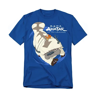 Logovision Men's Avatar The Last Airbender Appa Flight T-Shirt