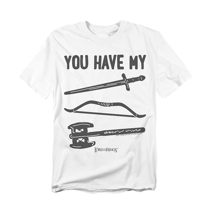 Logovision Big & Tall Lord Of The Rings Fellowship T-Shirt