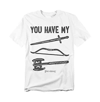 Logovision Big & Tall Lord Of The Rings Fellowship T-Shirt