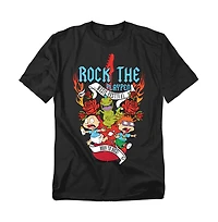 Logovision Men's Rugrats Rock The Playpen Music Festival T-Shirt