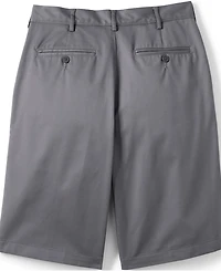 Lands' End Men's 11" Plain Front Blend Chino Shorts