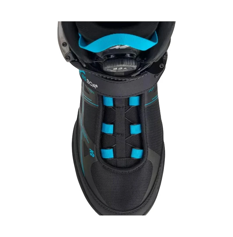 K2 F.i.t. 80 Boa Black/Blue Mens Inline Skates