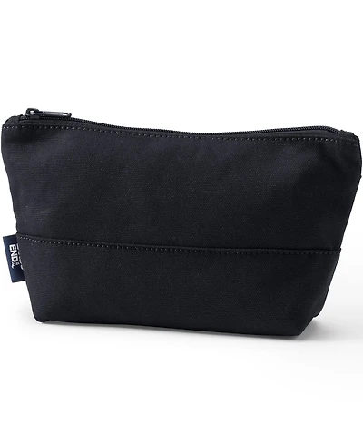 Lands' End Zipper Canvas Pouch