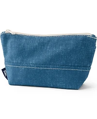Lands' End Zipper Canvas Pouch