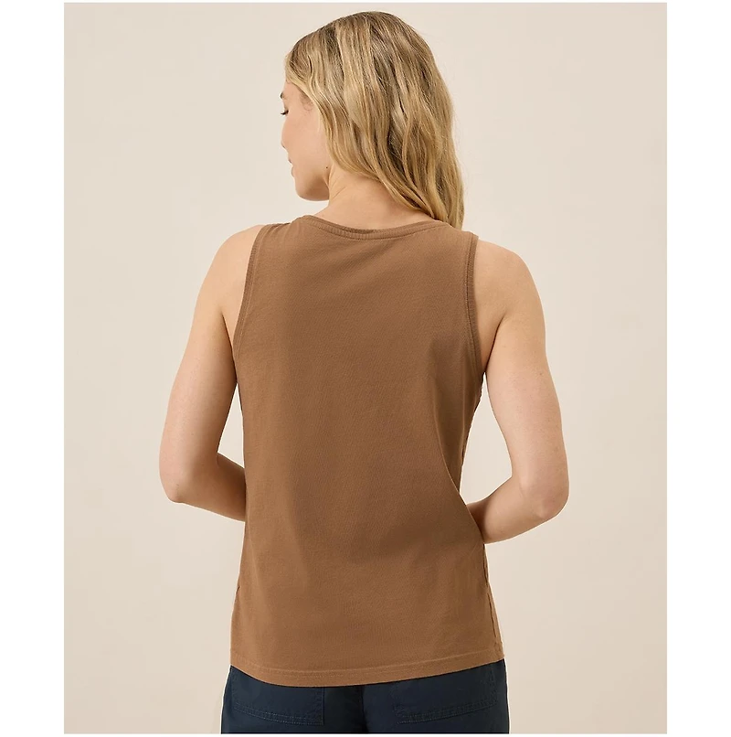 Pact Women's Organic Cotton Softspun High Neck Tank