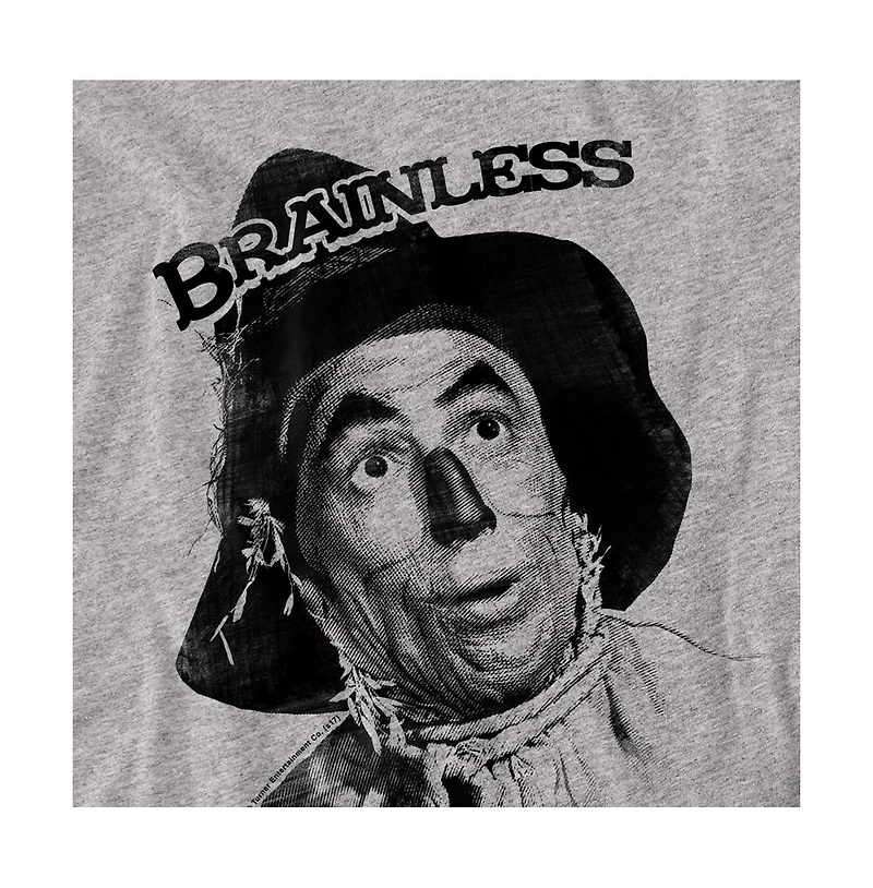 Logovision Men's Wizard Of Oz Brainless T-Shirt