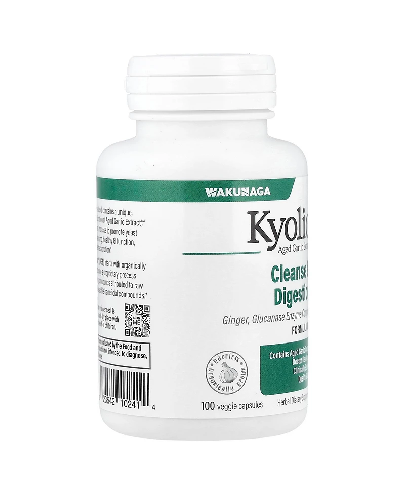 Kyolic Aged Garlic Extract Cleanse & Digestion Formula 102