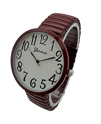 Olivia Pratt Brown Big Face Fun Colors Women Watch