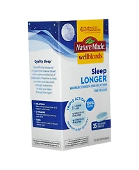Nature Made Wellblends Sleep Longer Maximum Strength
