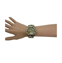 Gold Tiger Women's Animal Print Metal Watch