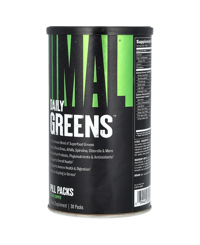 Animal Daily Greens Pill Packs