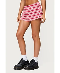 Edikted Women's Glennon Striped Shorts