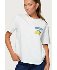 Edikted Women's Let'S Make Margs Oversized T Shirt