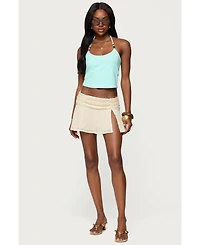 Edikted Women's Radley Bead Halter Top