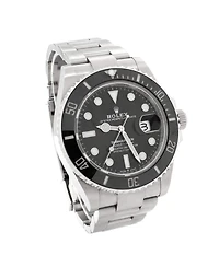 Pre-Owned Rolex Oyster Perpetual Submariner Date Automatic Watch in Stainless Steel and Cerachrom 41mm