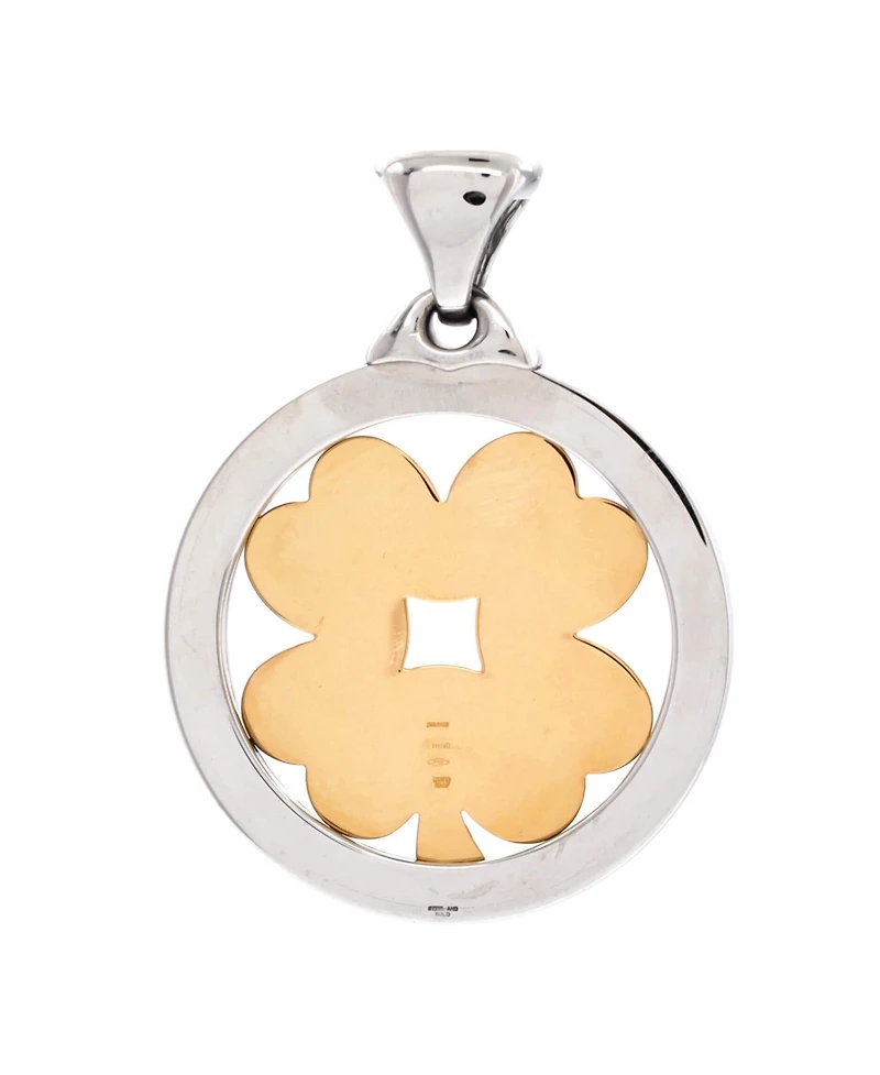 Pre-Owned Bvlgari Tondo Clover Pendant