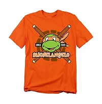 Logovision Men's Tmnt Michelangelo Since 1984 T-Shirt