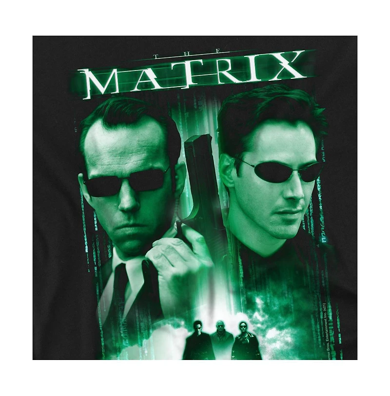 Logovision Men's The Matrix Neo Vs. Smith T-Shirt