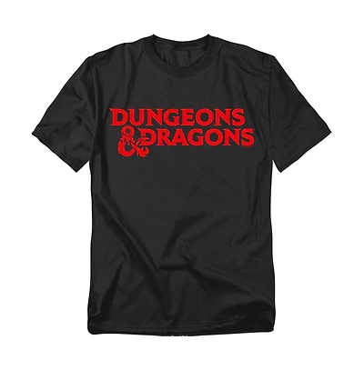 Logovision Men's Dungeons Dragons Full Logo T-Shirt