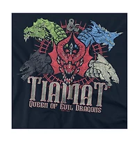 Logovision Men's Dungeons And Dragons Tiamat Queen Of Evil T-Shirt