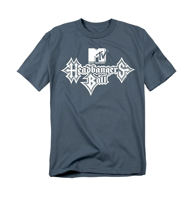 Logovision Men's Headbangers Ball Logo T-Shirt