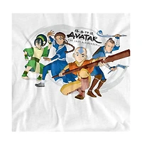 Logovision Men's Avatar The Last Airbender Avatars Group T-Shirt