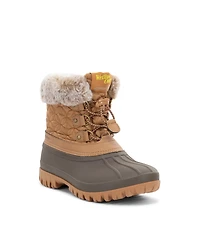 Western Chief Womens Polar Faux Fur Ankle Cold Weather Boot