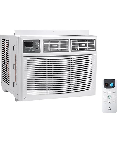 gaomon 8,000 Btu Window Ac - Dehumidify & Fan Modes, Quiet Operation, Remote Control, Easy Installation, Ideal for Home & Office, Cools 370 Sq. Ft