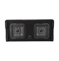 Kicker 12" Dual Down Firing Subwoofer Enclosure