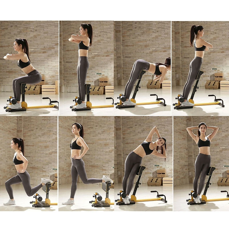 Akiudex 8-in-1 Multifunctional Home Gym Squat and Fitness Equipment