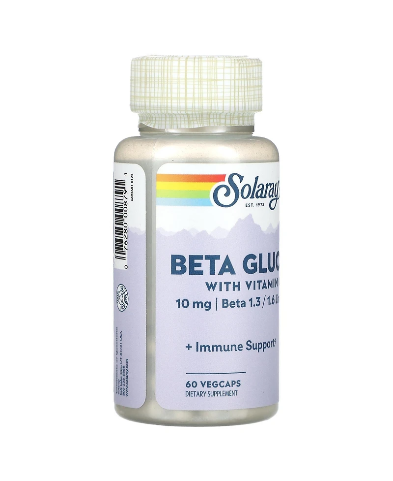 Solaray Beta Glucan with Vitamin C