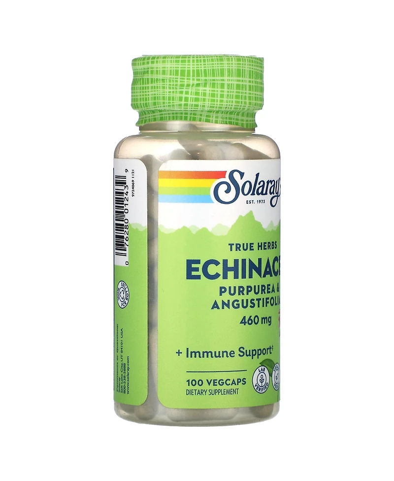 Solaray True Herbs Echinacea Purpurea & Angustifolia