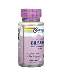 Solaray Vital Extracts Bilberry 60 mg - 60 VegCaps