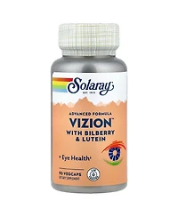 Solaray Advanced Formula Vizion with Bilberry & Lutein - 90 VegCaps