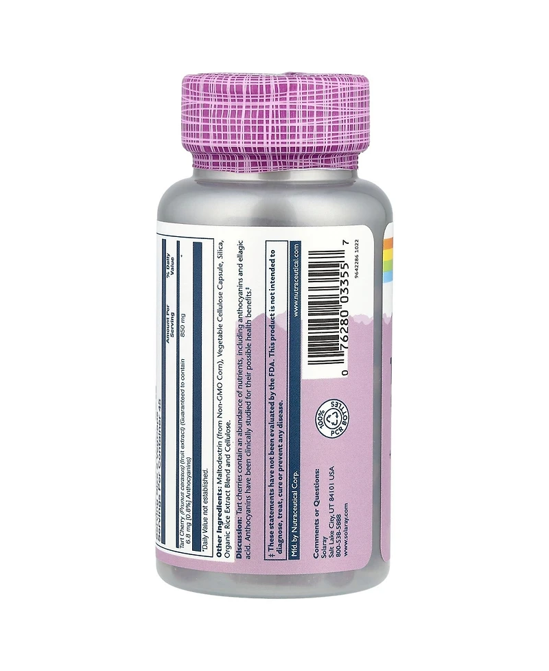Solaray Vital Extracts Tart Cherry