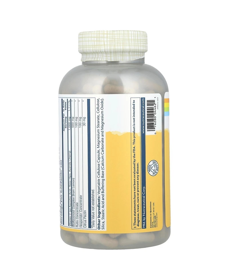 Solaray Buffered Super Bio Vitamin C - 360 VegCaps